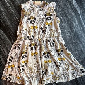 Mini Rodini Panda Kahlo Dali Girls Dress 92/98 2-3T